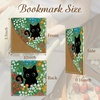 image:imageIcycay Axolotls Corner Bookmarks for Women 3 Pcs Reading Book Page MarkersCute Black Cat 01