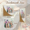 image:imageIcycay Axolotls Corner Bookmarks for Women 3 Pcs Reading Book Page MarkersFloral Book