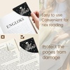 image:imageIcycay Axolotls Corner Bookmarks for Women 3 Pcs Reading Book Page MarkersSkeleton