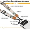 image:imageIcycay Phone Lanyard Crossbody Strap Neck Adjustable Teacher Women GoldAbstract Art Leaf Yellow