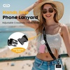 image:imageIcycay Phone Lanyard Crossbody Strap Neck Adjustable Teacher Women GoldMarble Black