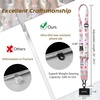 image:imageIcycay Phone Lanyard Crossbody Strap Neck Adjustable Teacher Women GoldPeony Flower