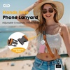 image:imageIcycay Phone Lanyard Crossbody Strap Neck Adjustable Teacher Women Marble1 Golden Brown