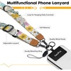 image:imageIcycay Phone Lanyard Crossbody Strap Neck Adjustable Teacher Women MarbleBoho Floral
