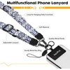 image:imageIcycay Phone Lanyard Crossbody Strap Neck Adjustable Teacher Women MarbleBoho Navy Blue