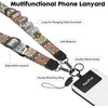image:imageIcycay Phone Lanyard Crossbody Strap Neck Adjustable Teacher Women MarbleBoho Print