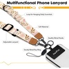 image:imageIcycay Phone Lanyard Crossbody Strap Neck Adjustable Teacher Women MarbleBoho Rainbows
