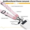 image:imageIcycay Phone Lanyard Crossbody Strap Neck Adjustable Teacher Women MarbleCheckered Pk