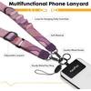 image:imageIcycay Phone Lanyard Crossbody Strap Neck Adjustable Teacher Women MarbleMarble Purp