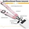 image:imageIcycay Phone Lanyard Crossbody Strap Neck Adjustable Teacher Women MarbleStriped Pk