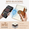 image:imageIcycay Sea Turtle Small Wallet Women RFID Blocking Cute Credit Card Holder0 Beige