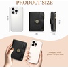 image:imageIcycay Sea Turtle Small Wallet Women RFID Blocking Cute Credit Card Holder0 Black