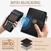 image:imageIcycay Sea Turtle Small Wallet Women RFID Blocking Cute Credit Card Holder0 Black