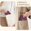 image:imageIcycay Sea Turtle Small Wallet Women RFID Blocking Cute Credit Card Holder0 Deep Violet