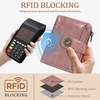 image:imageIcycay Sea Turtle Small Wallet Women RFID Blocking Cute Credit Card Holder0 Pnk