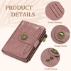 image:imageIcycay Sea Turtle Small Wallet Women RFID Blocking Cute Credit Card Holder0 Pnk