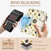 image:imageIcycay Sea Turtle Small Wallet Women RFID Blocking Cute Credit Card HolderBee