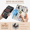 image:imageIcycay Sea Turtle Small Wallet Women RFID Blocking Cute Credit Card HolderCat Book