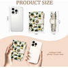 image:imageIcycay Sea Turtle Small Wallet Women RFID Blocking Cute Credit Card HolderCat Plant