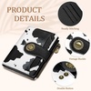 image:imageIcycay Sea Turtle Small Wallet Women RFID Blocking Cute Credit Card HolderCow Black