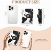 image:imageIcycay Sea Turtle Small Wallet Women RFID Blocking Cute Credit Card HolderCow Black