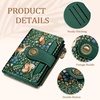 image:imageIcycay Sea Turtle Small Wallet Women RFID Blocking Cute Credit Card HolderForest