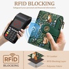 image:imageIcycay Sea Turtle Small Wallet Women RFID Blocking Cute Credit Card HolderForest