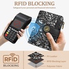 image:imageIcycay Sea Turtle Small Wallet Women RFID Blocking Cute Credit Card HolderGoth Bat