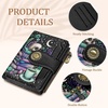 image:imageIcycay Sea Turtle Small Wallet Women RFID Blocking Cute Credit Card HolderGoth Skull
