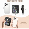 image:imageIcycay Sea Turtle Small Wallet Women RFID Blocking Cute Credit Card HolderGoth Skull