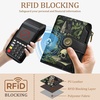 image:imageIcycay Sea Turtle Small Wallet Women RFID Blocking Cute Credit Card HolderGoth Skull Plant