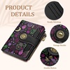 image:imageIcycay Sea Turtle Small Wallet Women RFID Blocking Cute Credit Card HolderGothic Magic Black