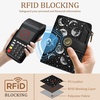 image:imageIcycay Sea Turtle Small Wallet Women RFID Blocking Cute Credit Card HolderMoon