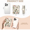 image:imageIcycay Sea Turtle Small Wallet Women RFID Blocking Cute Credit Card HolderMushroom