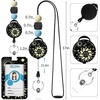 image:imageIcycay Teacher Lanyards for ID Badges Retractable ID Holder Be KindMoon Sun