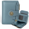 image:imageIcycay Sea Turtle Small Wallet Women RFID Blocking Cute Credit Card Holder0 Blue