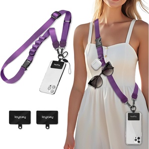 image:imageIcycay Phone Lanyard Crossbody Strap Neck Adjustable Teacher Women Gold1 Purp