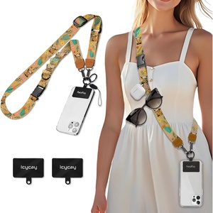 image:imageIcycay Phone Lanyard Crossbody Strap Neck Adjustable Teacher Women GoldHighland Cow