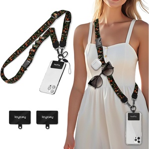 image:imageIcycay Phone Lanyard Crossbody Strap Neck Adjustable Teacher Women MarblePlants Bookshelf