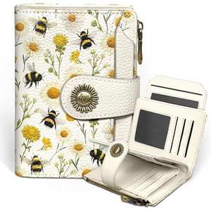 image:imageIcycay Sea Turtle Small Wallet Women RFID Blocking Cute Credit Card HolderBee